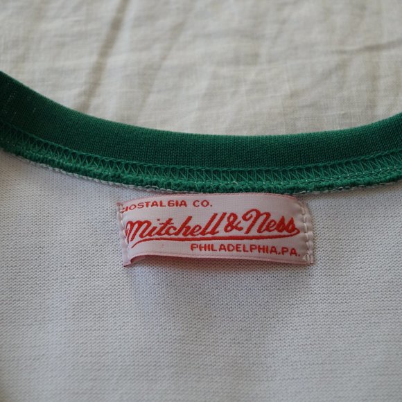 RARE Alex English Mitchell & Ness Hardwood Classics 83-84 Jersey White Size 54 - Picture 3 of 4